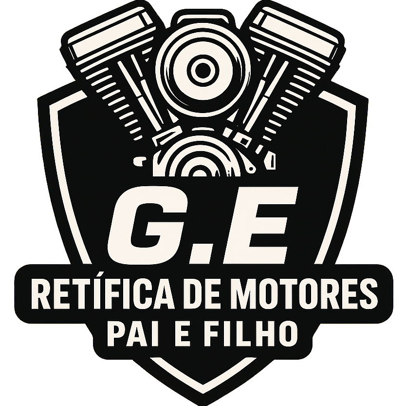 G.E Pai e Filho - Retifica de Motor - Logo-Marca